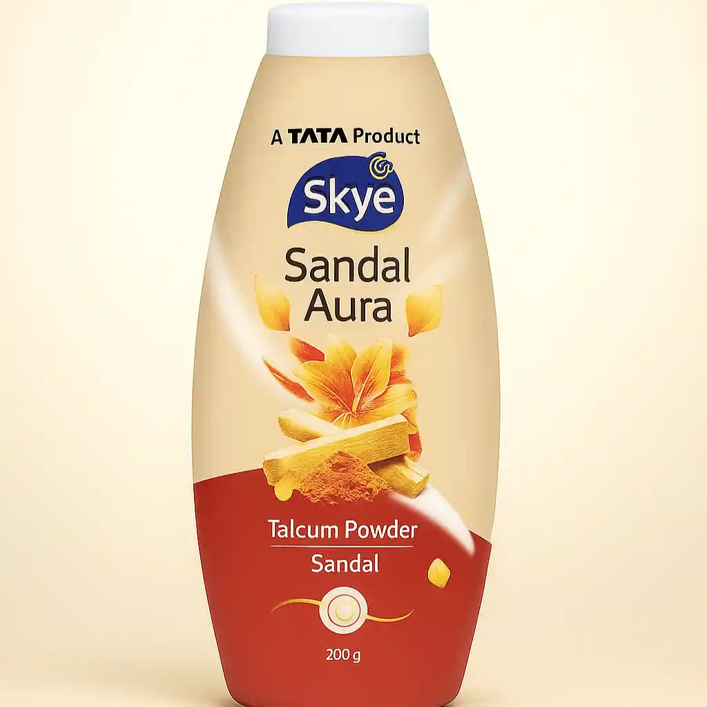 TATA Skye Sandal Talcum Powder 200 Gm