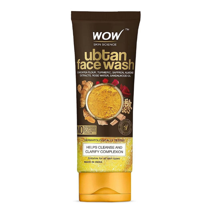 WOW Skin Science Ubtan Face Wash Tube: 100 ml