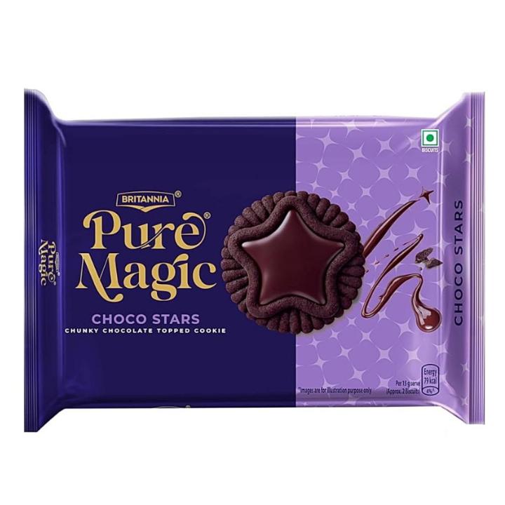 Britannia Pure Magic Choco Stars Cookie: 275.6 g