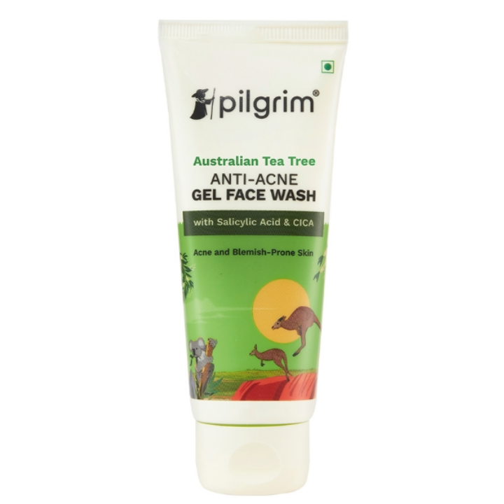 Pilgrim Tea Tree Purifying Gel Face Wash : 100 ml