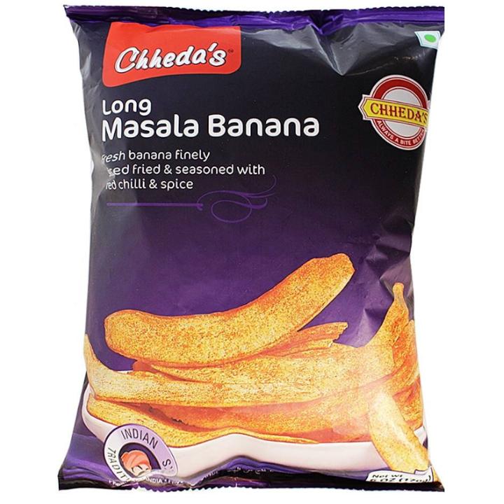 Chheda's Long Masala Banana Chips 180 gm