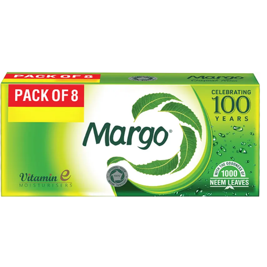 Margo Vitamin E Moisturisers Neem soap  (8 x 125 g)
