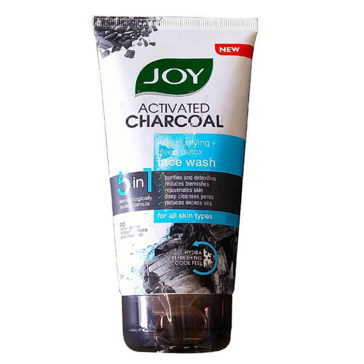Joy Activated Charcoal Face Wash 150 ml