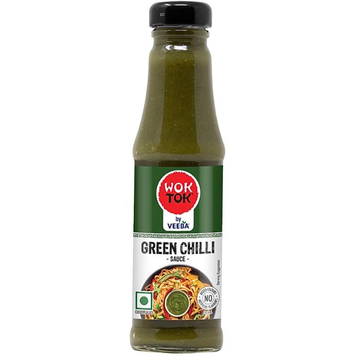 Wok Tok By Veeba Chilli Vinegar With Green Chilli : 175 ml