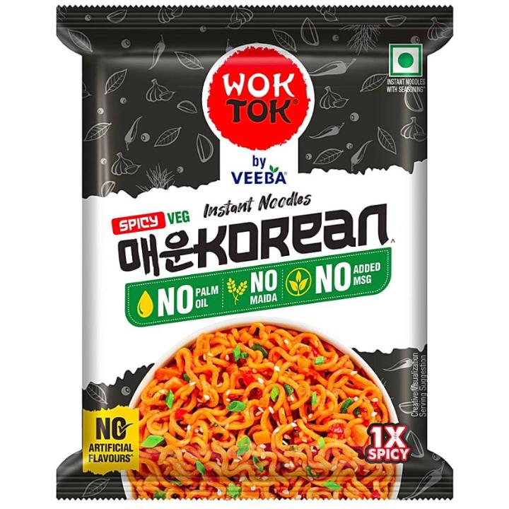 Wok Tok By Veeba Instant Korean Noodles: 66 g