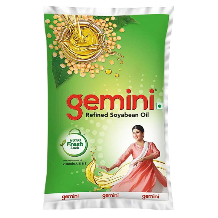 Gemini Refined Soyabean Oil 1 l