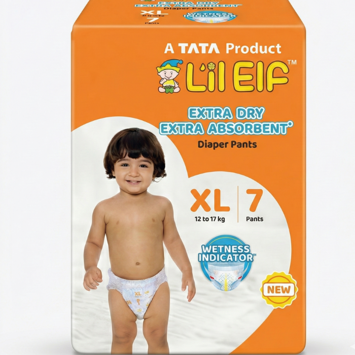 Tata Diaper Pant Xl 7 Pcs