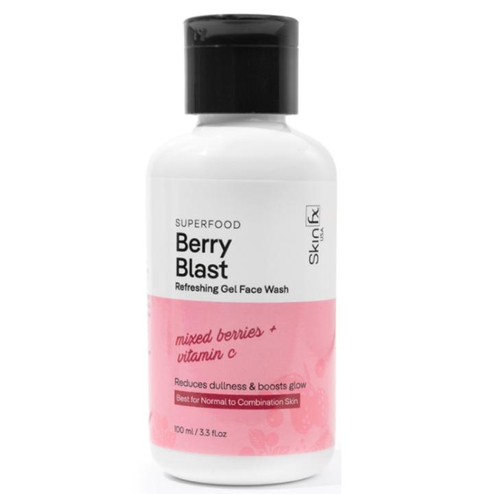 Skin Fx Superfood Berry Blast Refreshing Gel Face Wash (100 ml)