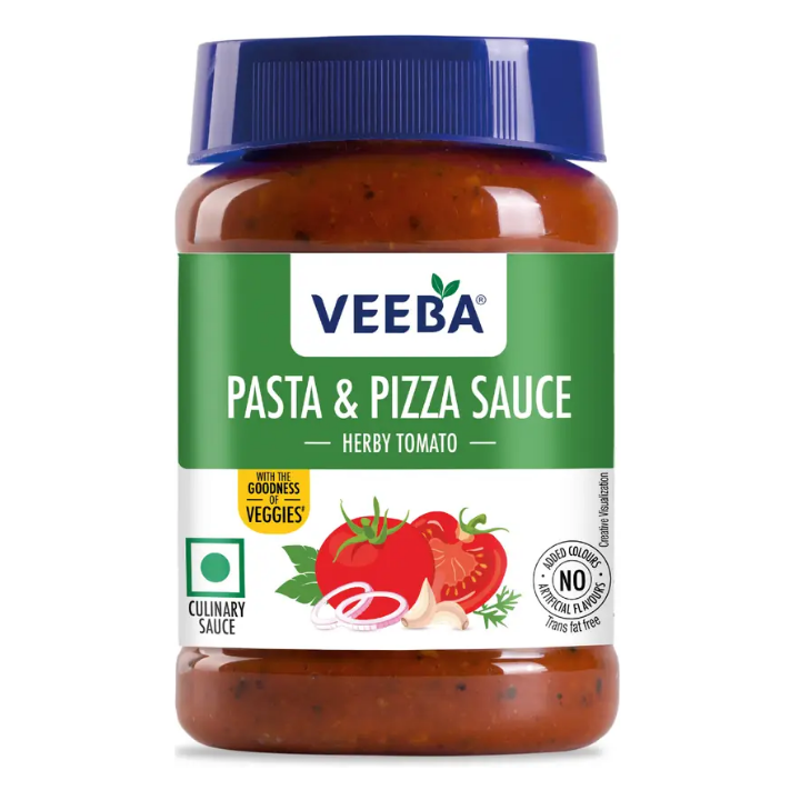 VEEBA Pasta & Pizza Herby Tomato Sauce  (280 g)