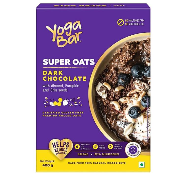 Yogabar Dark Chocolate Oats: 400 g