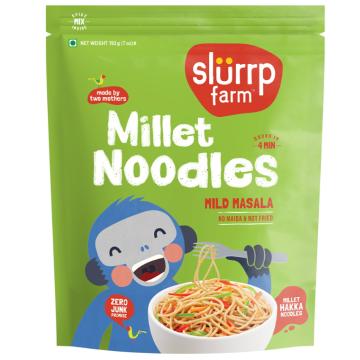 Slurrp Farm Little Millet Mild Masala Noodles: 192 g