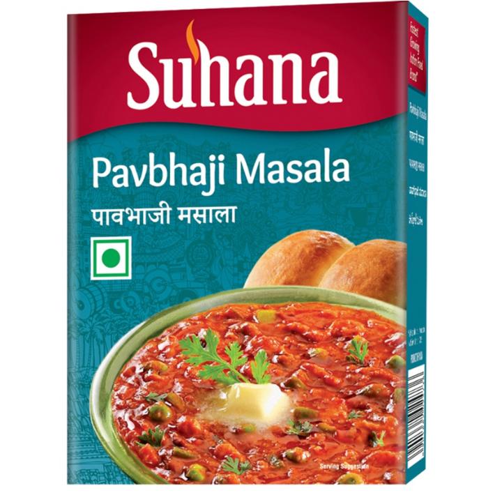 Suhana Pav Bhaji Masala, 50 g Carton