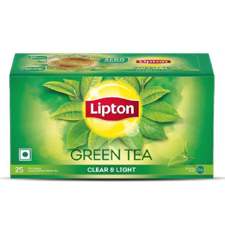 Lipton Clear & Light Green Tea 32.5 g (25 Bags)
