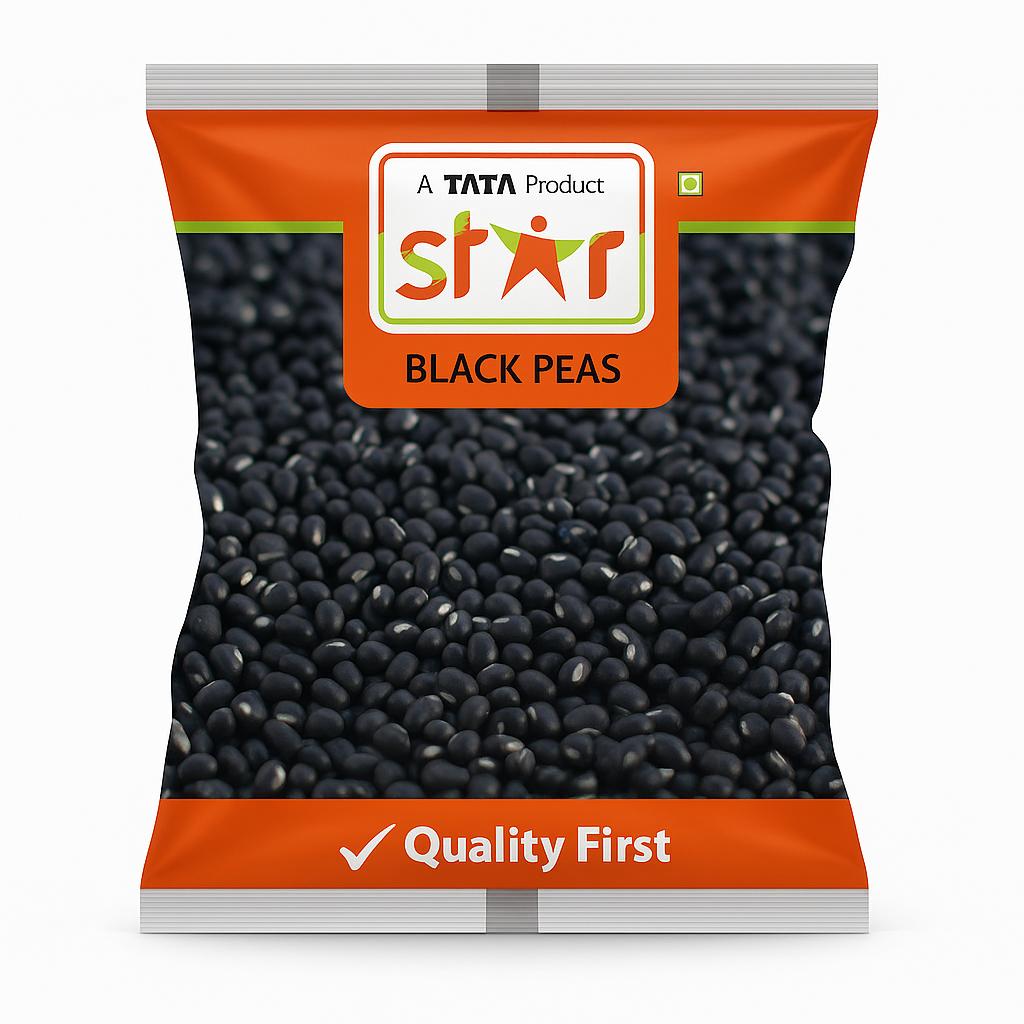 Star Whole Black Peas 500 Gm