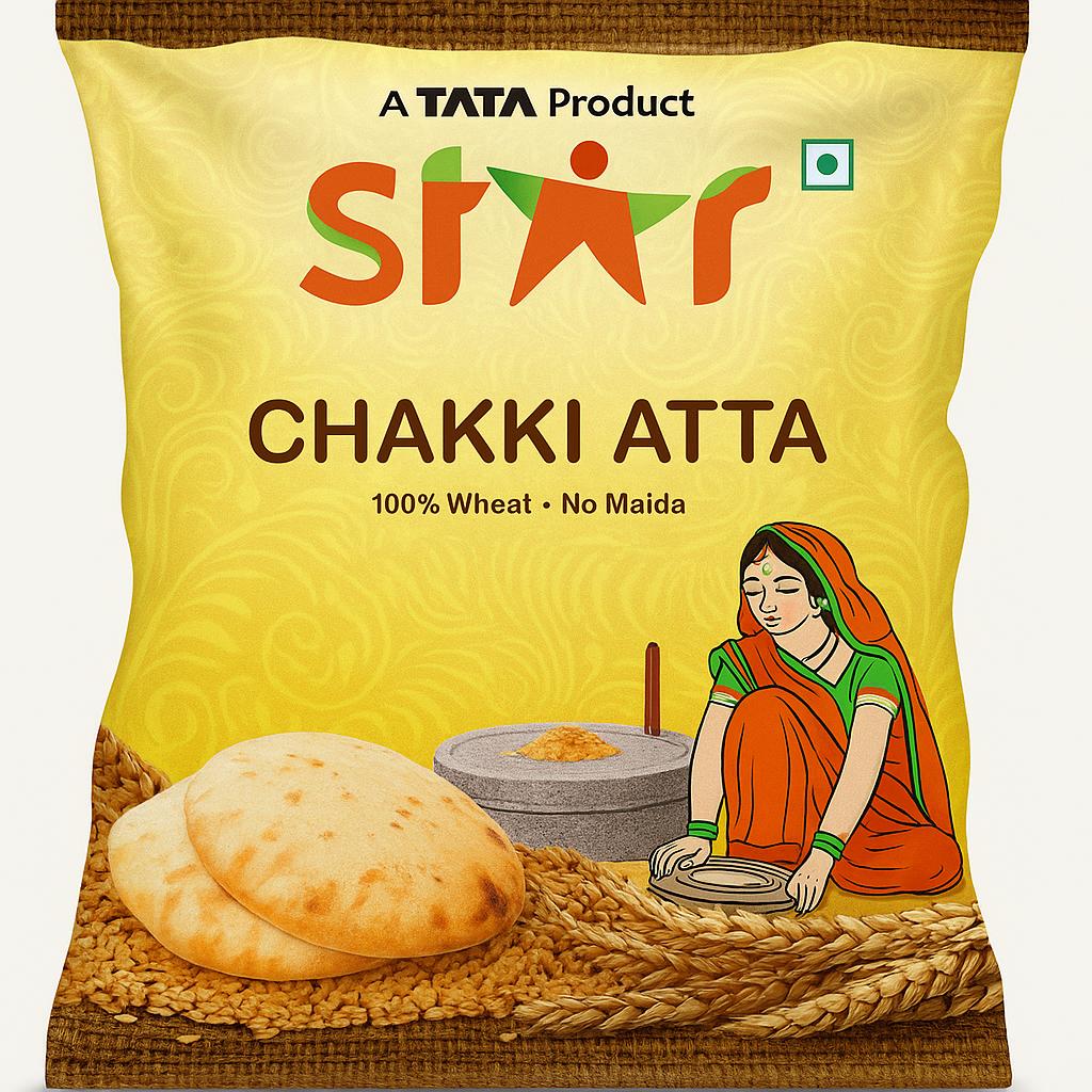 Star Chakki Fresh Atta 5 Kg