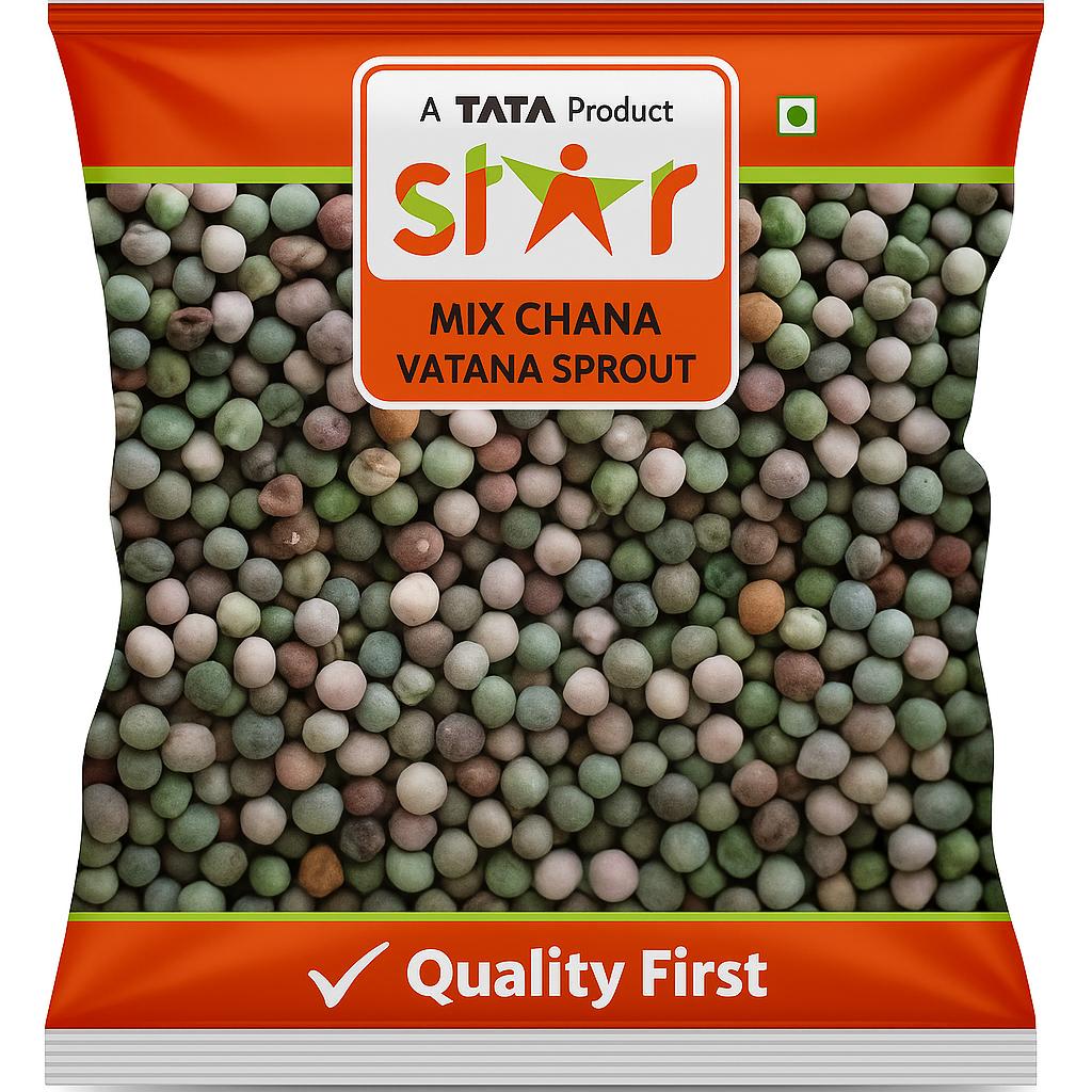 Star Mixed Chana & Watana Sprout 500 Gm
