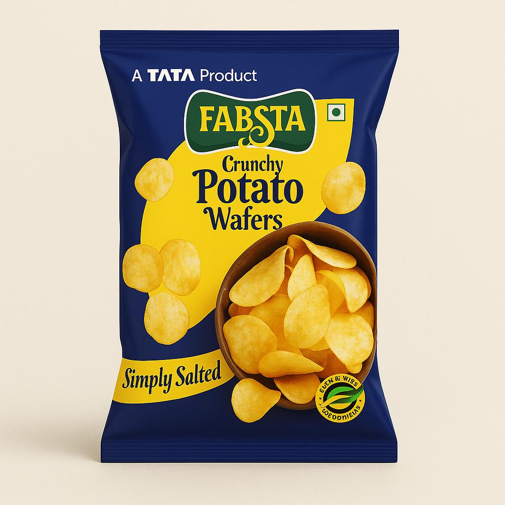 Fabsta Salty Potato Waffer 150 g