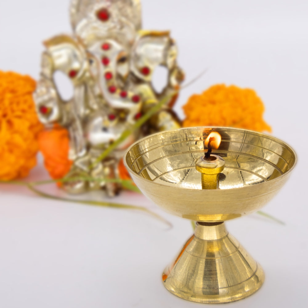 Brass Cup Diya No.2 - 1 U