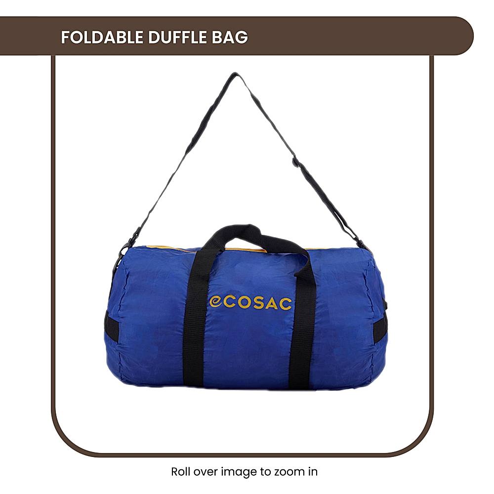 Ecosac Foldable Duffle Bag - Royal Blue - 1 U