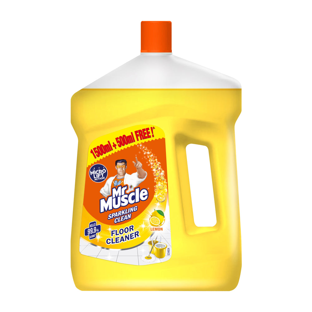Mr Muscle Lemon Floor Cleaner - 1.5 L
