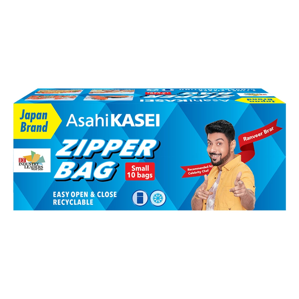 Asahikasei Zipper Bag - Small (13x16 cm) - 10 U