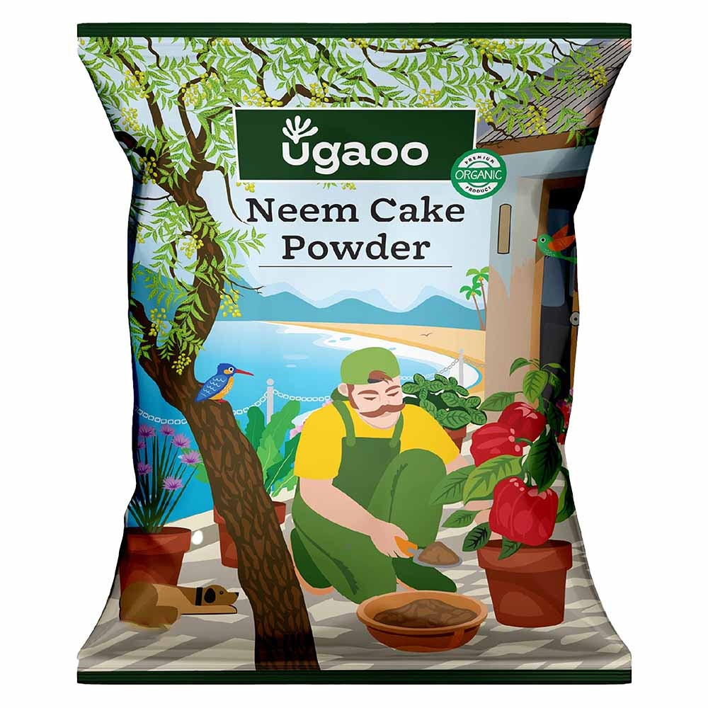 Ugaoo Organic Neem Cake Powder - 5 kg