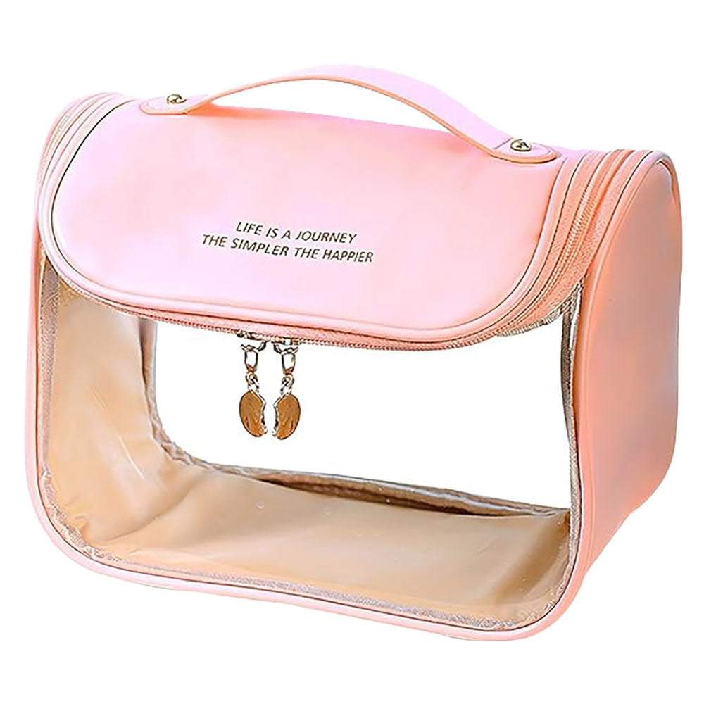 Cortina Hooking Cosmetic Organiser Bag - Peach - 1 U
