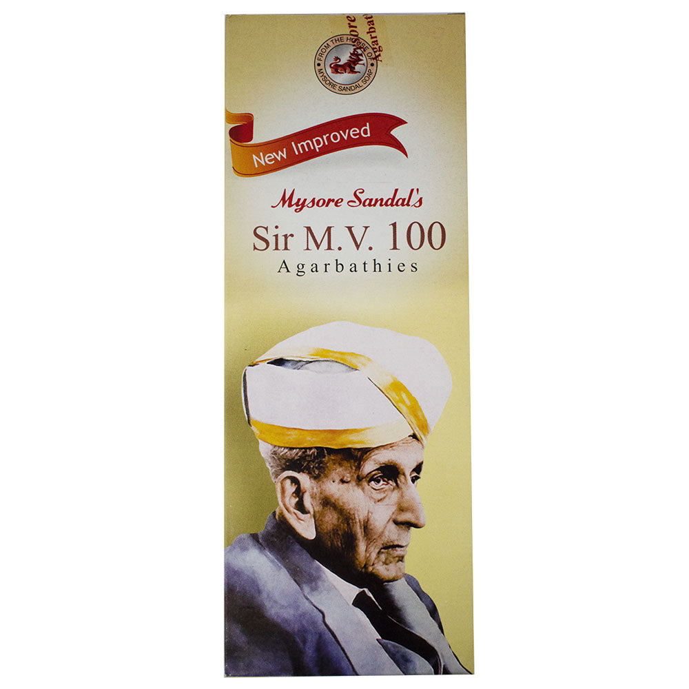 Mysore Sandal's Sir M.V. Agarbathies - 100 U