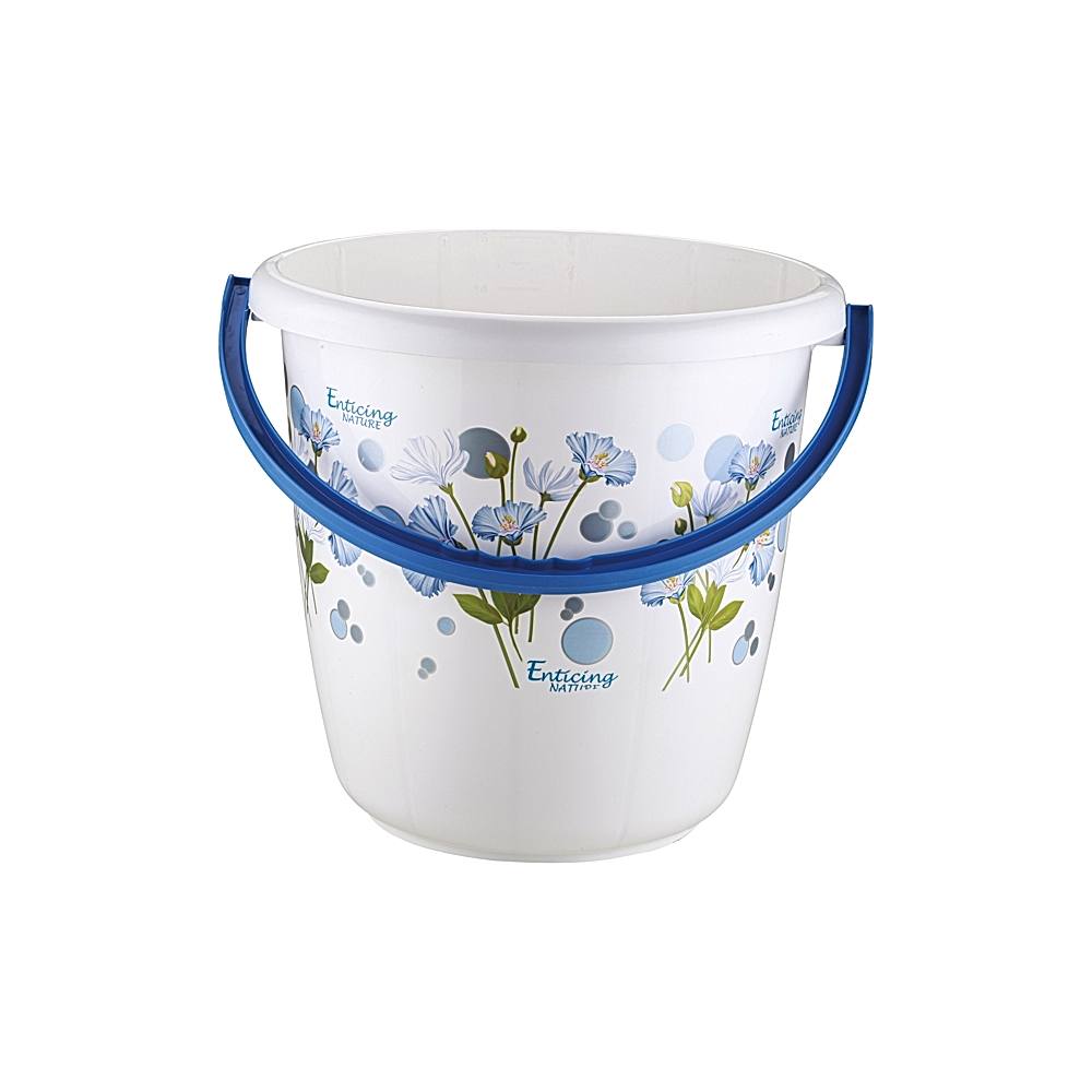 Joyo Rainbow Printed Bucket (Blue) - 16 L - 1 U