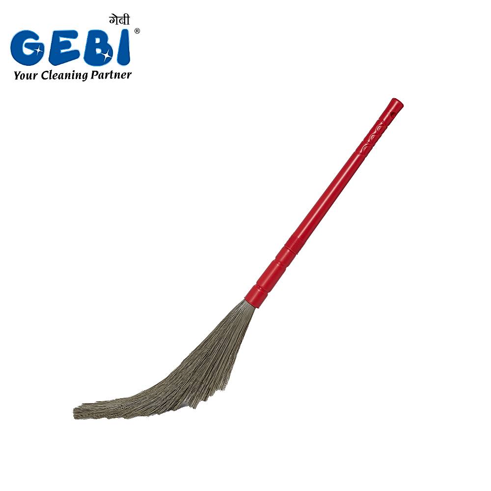 Gebi Dust Free Broom (Jhadu)- Red - 1 U