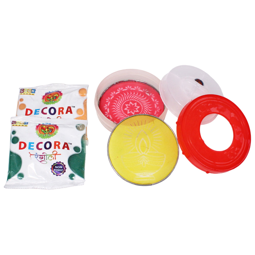 Cock Brand Decora Magic Rangoli Maker Set - 1 U