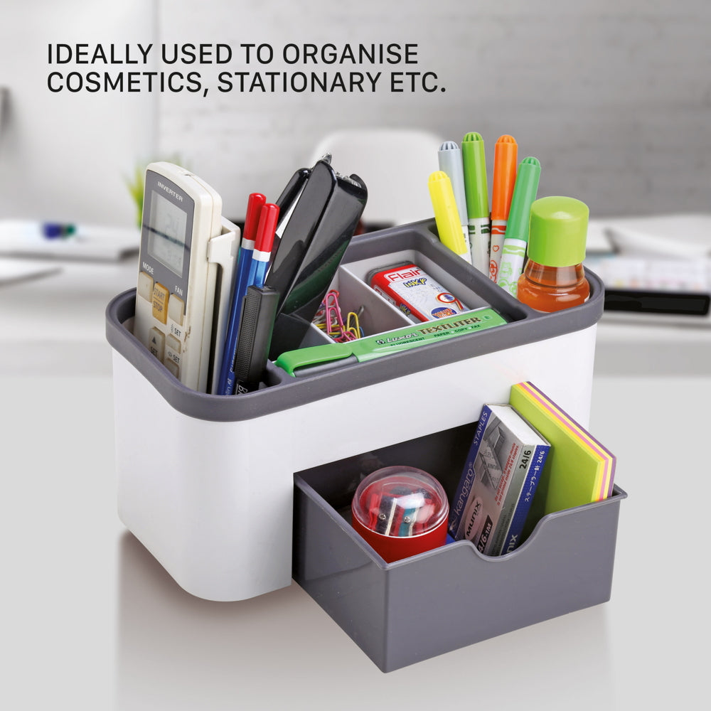 Jaipet Everyday Multipurpose Organiser With Stand - Grey - 1 U