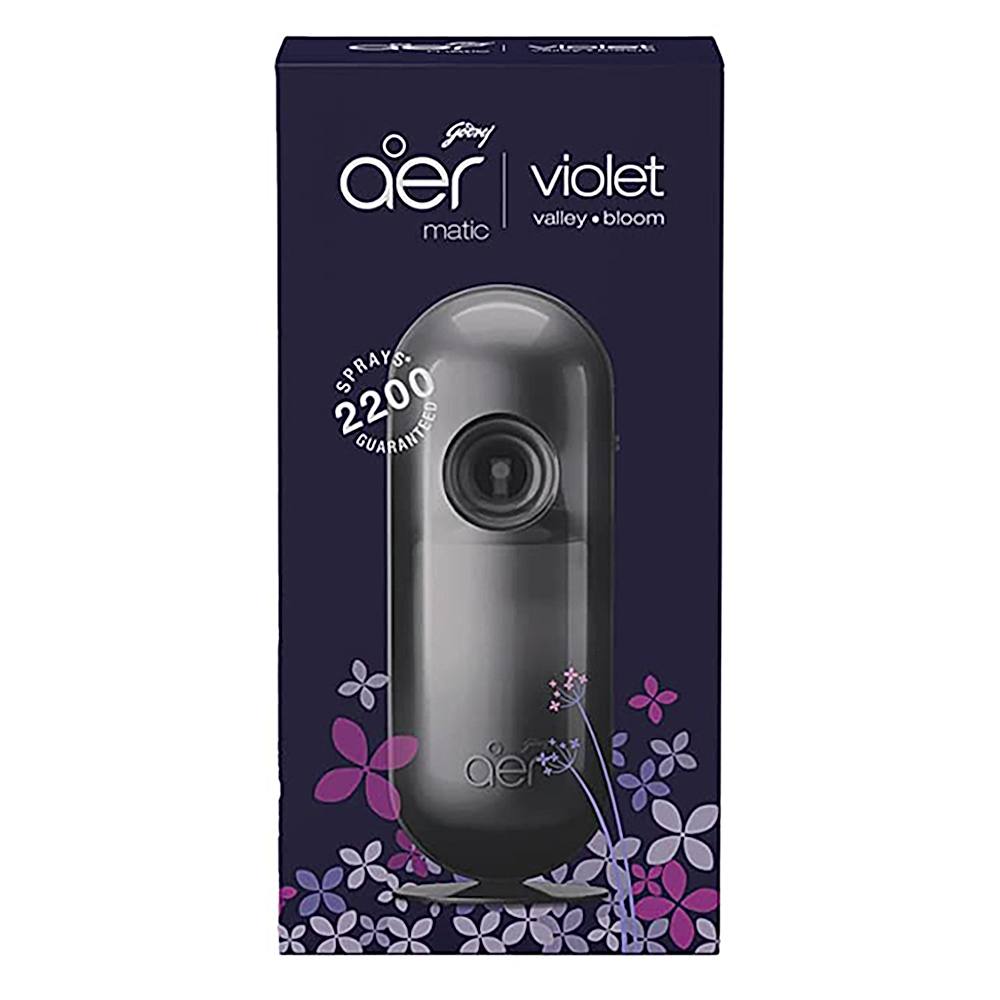 Godrej Aer Matic Automatic Air Freshener - Violet Valley Bloom - 1 U