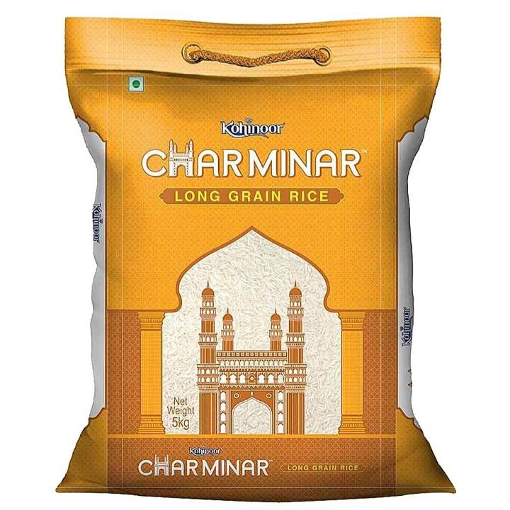 Kohinoor Charminar Long Grain Rice : 5 kgs