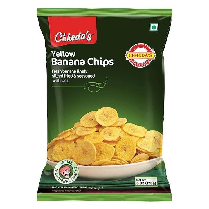 Chheda'S Yellow Banana Chips - 170 Gm
