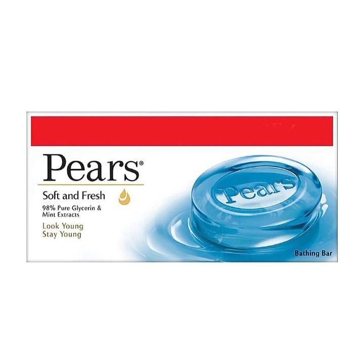 Pears Soft & Fresh Bathing Bar : 4x125 gms