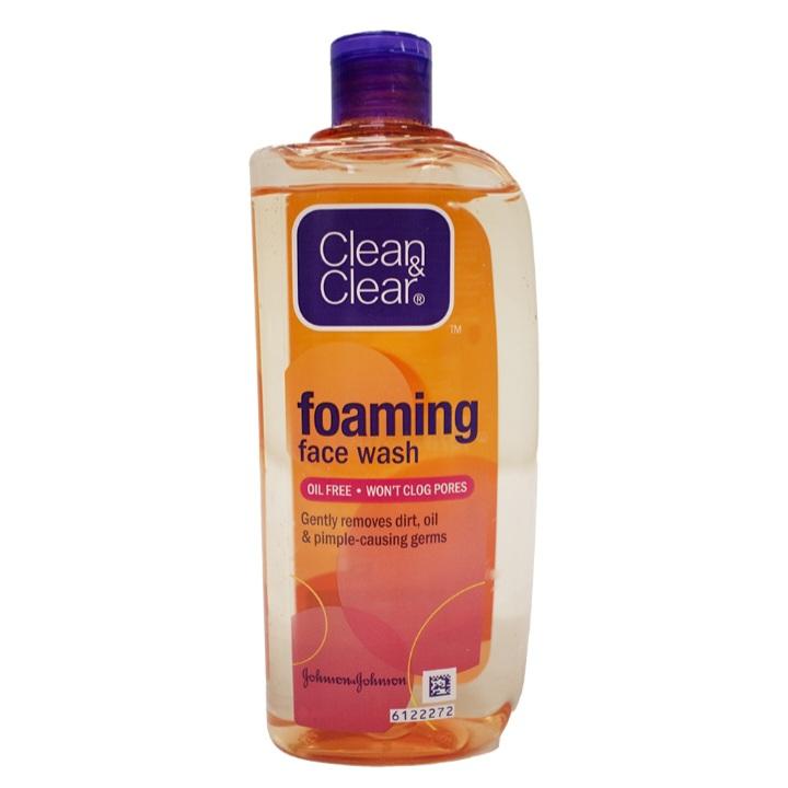 Clean & Clear Foaming Facewash: 240 ml