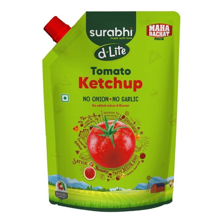 Surabhi D-Lite Tomato Ketchup No Onion No Garlic : 900 gms