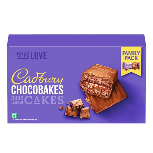 Cadbury Chocobakes Choc Layered Cake : 228 gm