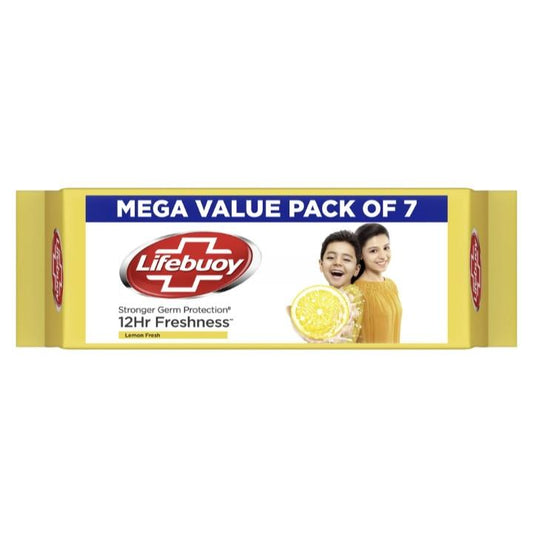 Lifebuoy Lemon Fresh Soap : 5x125 gms