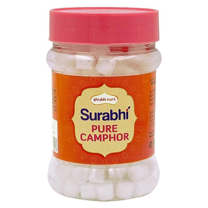 Surabhi Pure Camphor Container : 100 gms