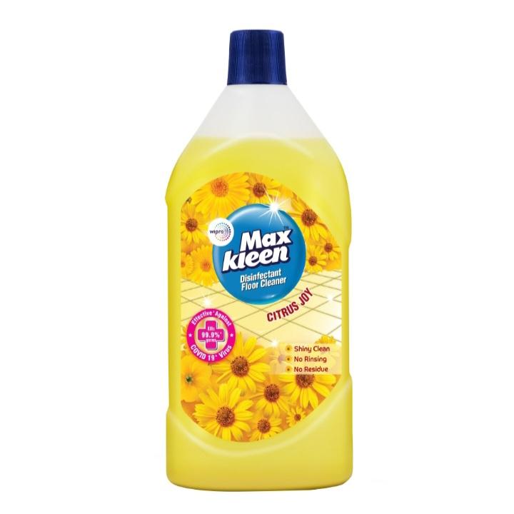 Wipro Max Kleen Citrus Joy Disinfectant Floor Cleaner : 1.25 Litres