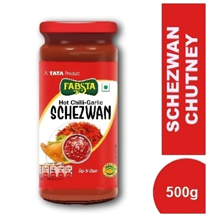 TATA Fabsta Hot Chilli Garlic Schezwan - 500 Gm
