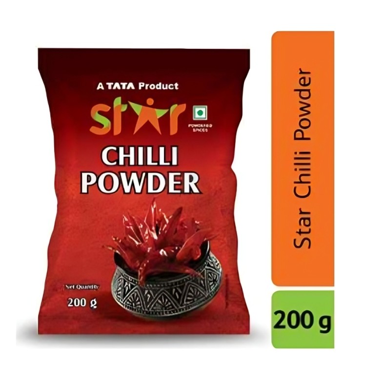 TATA Star Chilli Powder - 200 Gm