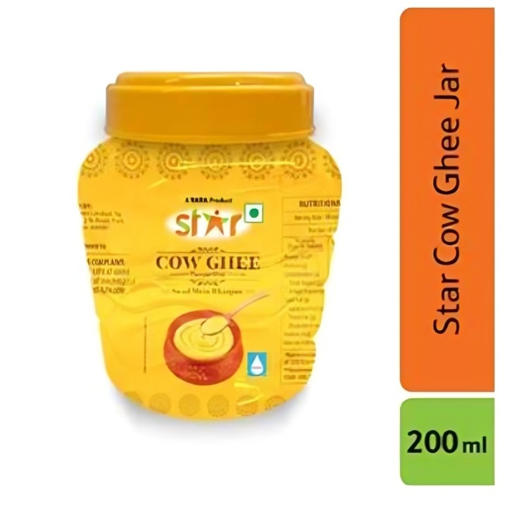 TATA Star Cow Ghee Jar - 200 Ml