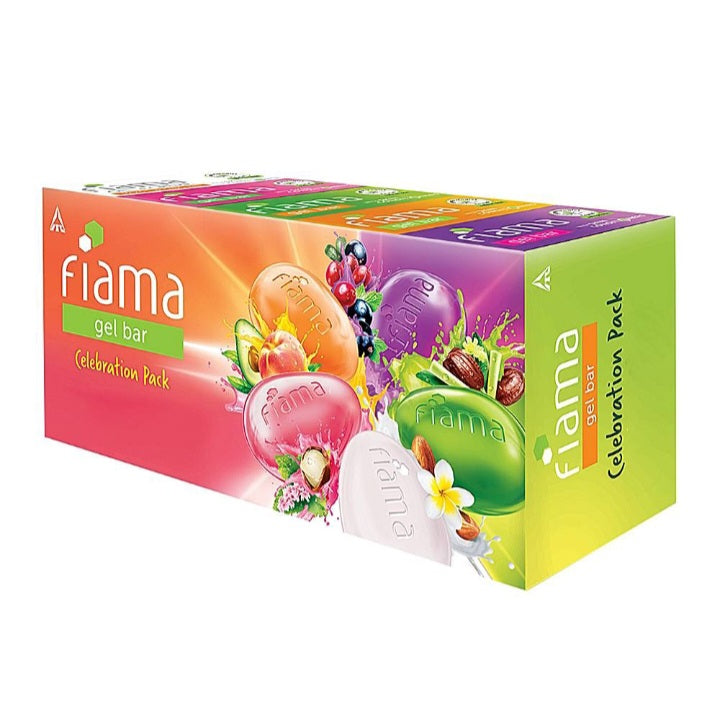Fiama Unique Celebration Gel Bars: 5x125 gm