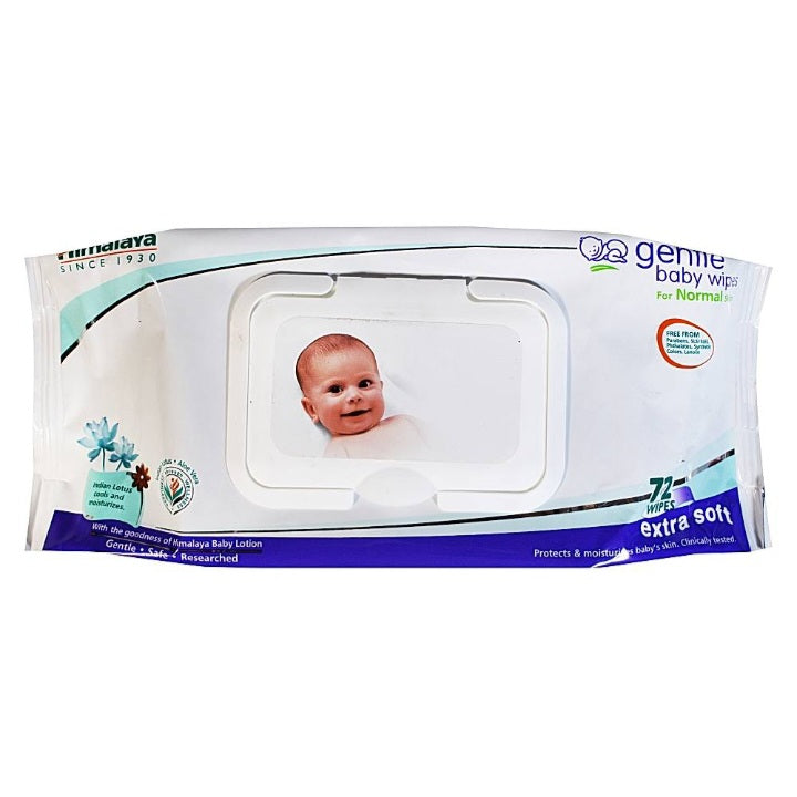Himalaya Gentle Baby Wipe : 72 Wipes