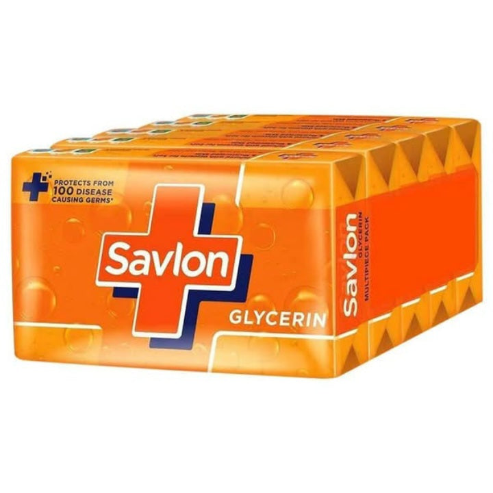 Savlon Glycerin Bathing Bar 125 g (Pack of 5)