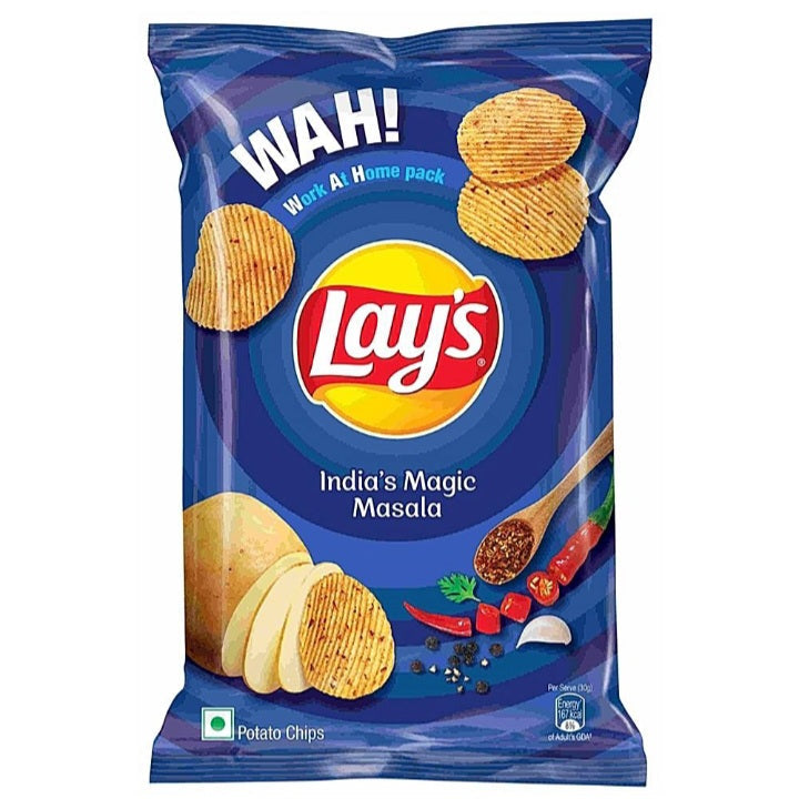 Lay's India's Magic Masala Potato Chips : 82 g