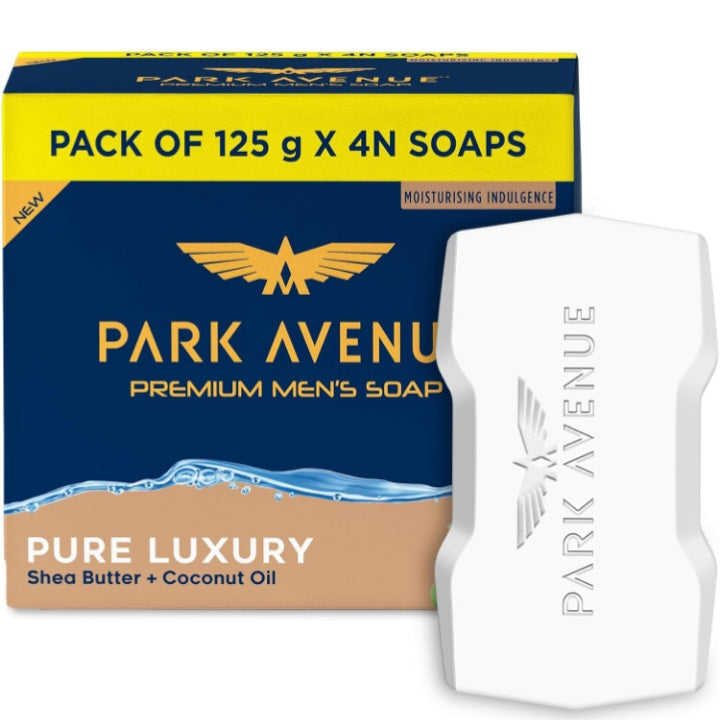 Park Avenue Pure Luxury Soap 125 g (Pack of 4)